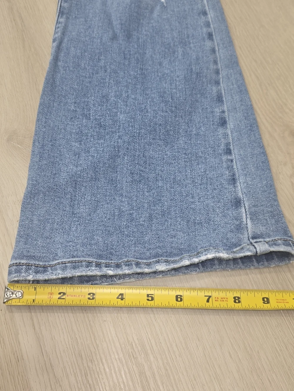 Altard State Flare Distressed High Rise Blue Jeans Size 28 - Picture 3 of 8